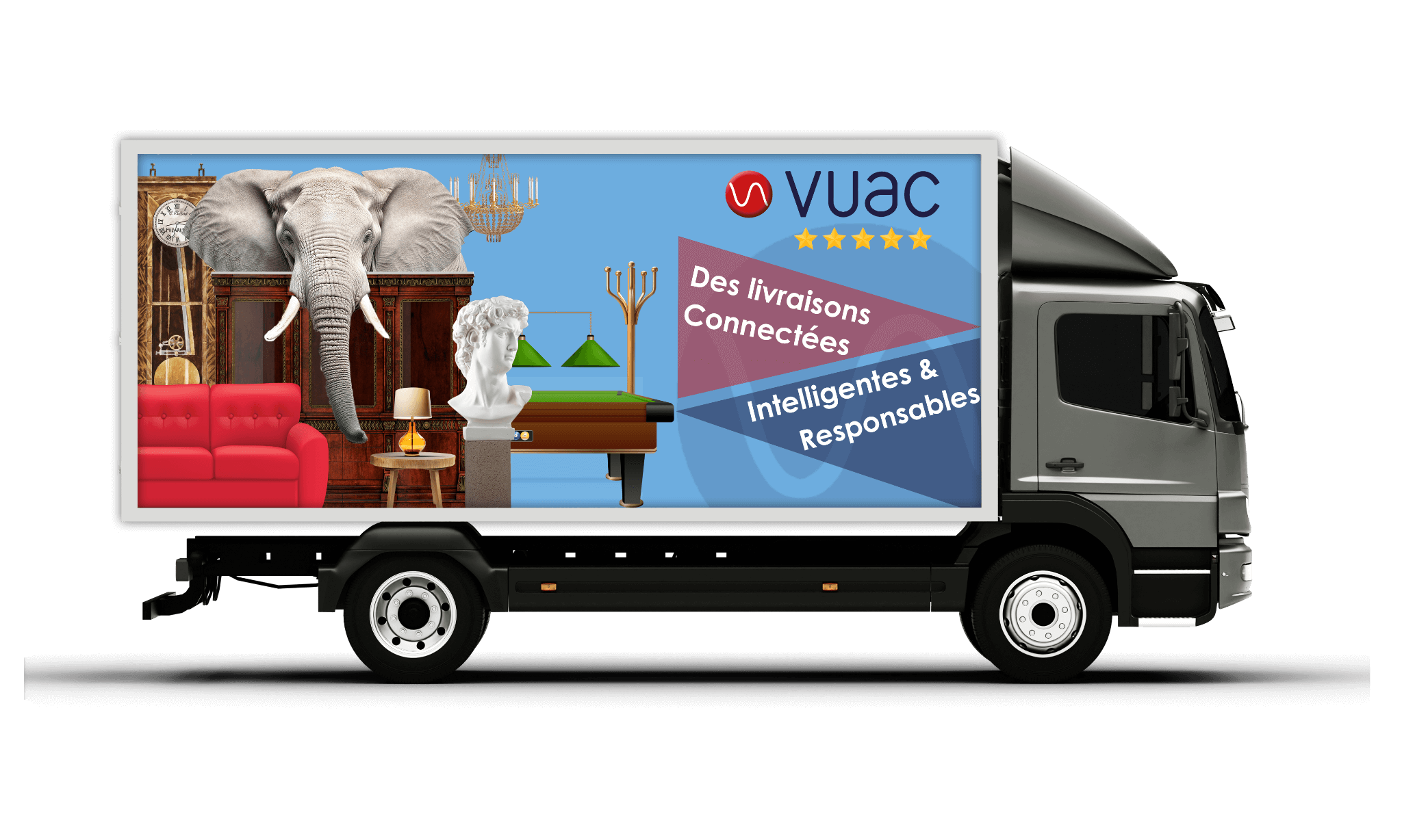 VUAC : Véhicule utilitaire avec chauffeur dès 39 €